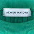 イウエンマトフ AEWEN MATOPH バックオープンワイドリブニット レディース