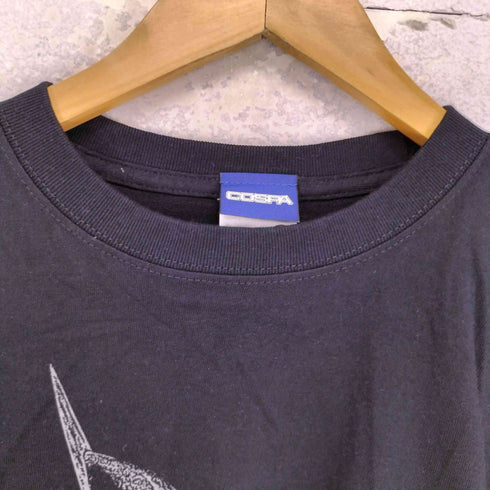 コスパ COSPA フロントキャラクタープリントクルーネックTシャツ メンズ M