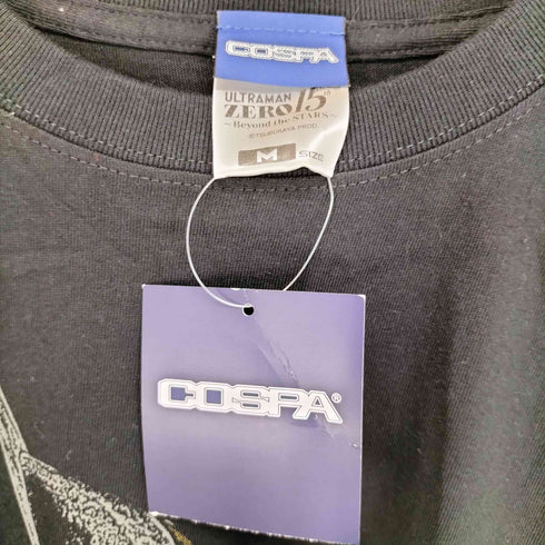 コスパ COSPA フロントキャラクタープリントクルーネックTシャツ メンズ M
