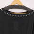 ザラ ZARA LONG SLEEVE STUDDED T-SHIRT レディース import:M