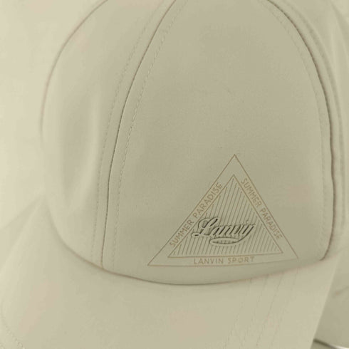 ランバン LANVIN はっ水シーズンモチーフキャップ メンズ FREE