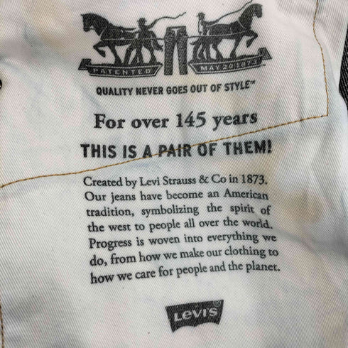 リーバイス Levis 505 ジップフライデニムパンツ メンズ W34 L27