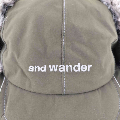 アンドワンダー and wander 3L BOA CAP ドッグイヤーキャップ メンズ