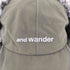 アンドワンダー and wander 3L BOA CAP ドッグイヤーキャップ メンズ