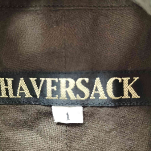 ハバーサック HAVERSACK コットンプルオーバーノースリーブワンピース レディース 1