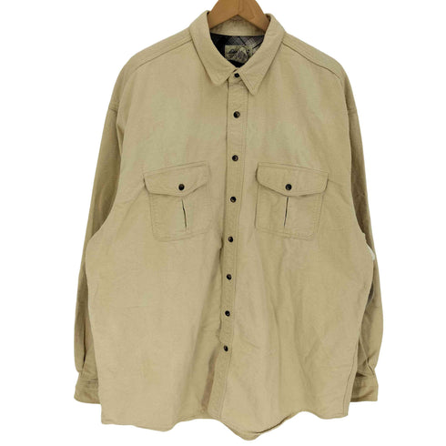 エディーバウアー Eddie Bauer 80-90S オーバーサイズワークシャツ メンズ XXL