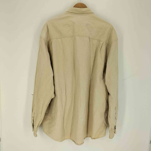 エディーバウアー Eddie Bauer 80-90S オーバーサイズワークシャツ メンズ XXL