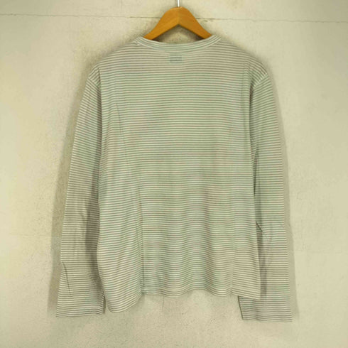 シーピーカンパニー C.P.COMPANY イタリア製 ボーダー クルーネック L/Sシャツ メンズ