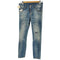 ディースクエアード DSQUARED2 14S ダメージ加工スキニーデニムパンツ レディース 36