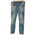 ディースクエアード DSQUARED2 14S ダメージ加工スキニーデニムパンツ レディース 36