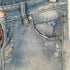 ディースクエアード DSQUARED2 14S ダメージ加工スキニーデニムパンツ レディース 36