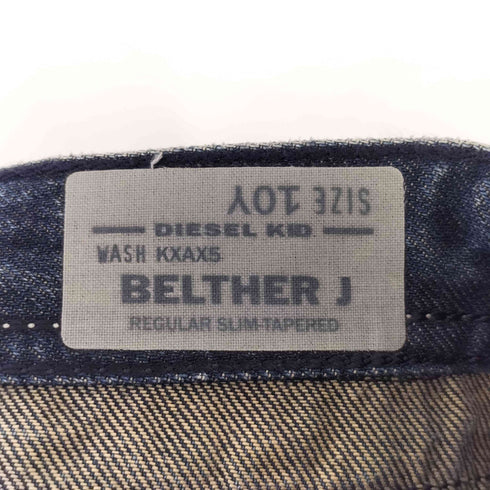 ディーゼル DIESEL BELTHER J ダメージ加工デニムパンツ Y2K レディース 10Y