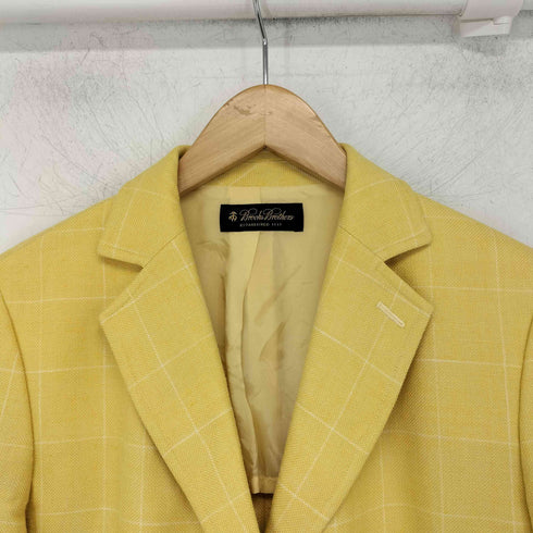 ブルックスブラザーズ BROOKS BROTHERS シルクリネン混 テーラードジャケット レディース 9AR