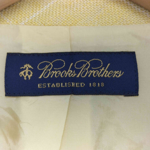 ブルックスブラザーズ BROOKS BROTHERS シルクリネン混 テーラードジャケット レディース 9AR