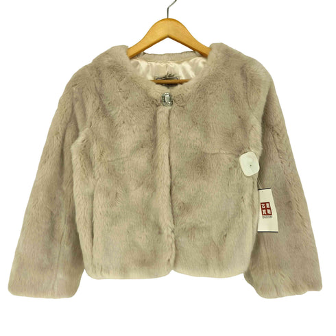 ジルバイジルスチュアート JILL by JILLSTUART faux fur フェイクファー ビジューショートファーコート レディース JPN:M