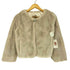 ジルバイジルスチュアート JILL by JILLSTUART faux fur フェイクファー ビジューショートファーコート レディース JPN:M