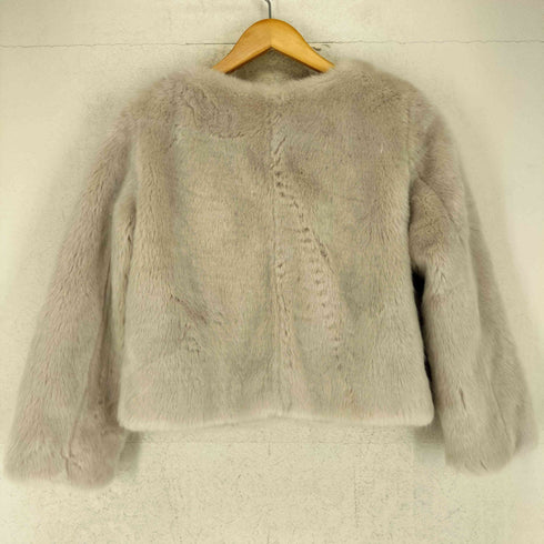 ジルバイジルスチュアート JILL by JILLSTUART faux fur フェイクファー ビジューショートファーコート レディース JPN:M
