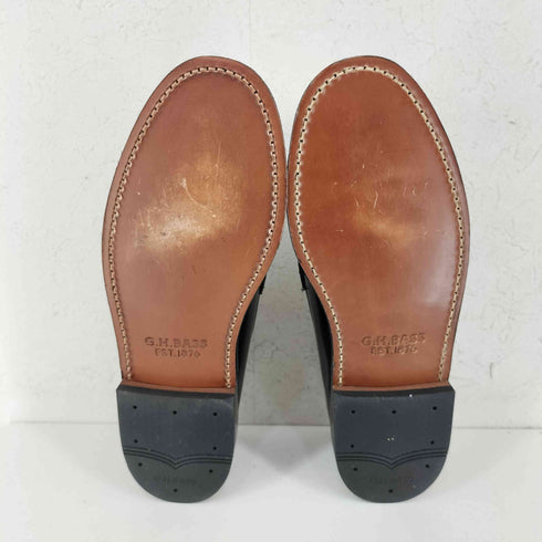 ジーエイチバス G.H.BASS LOGAN コインローファー LEATHER SOLE メンズ US9.5