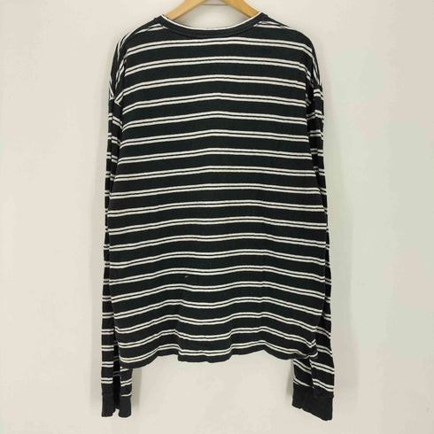 アンユーズド UNUSED LONG SLEEVE BORDER TEE メンズ 1