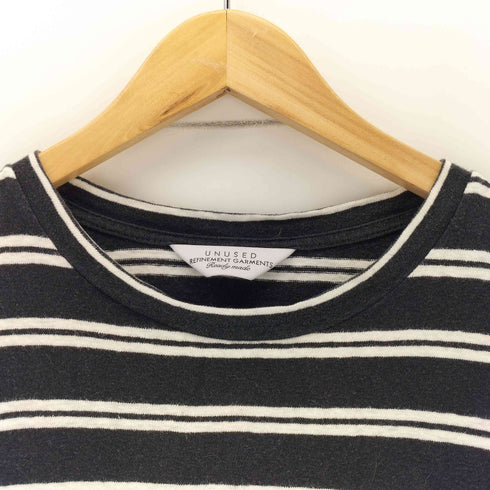アンユーズド UNUSED LONG SLEEVE BORDER TEE メンズ 1