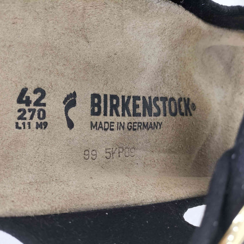 ビルケンシュトック BIRKENSTOCK ARIZONA BIG BUCKLE TEX RAFFIA NARROW メンズ 27