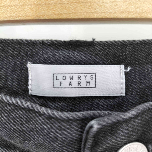 ローリーズファーム LOWRYS FARM ロゴシシュウデニムパンツ レディース JPN:M