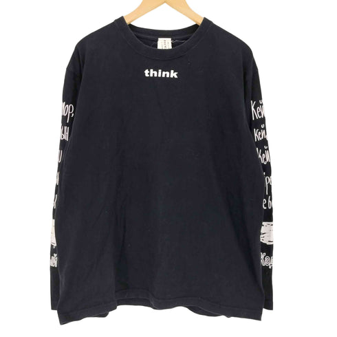 プリントクルーネックTシャツ メンズ JPN:L