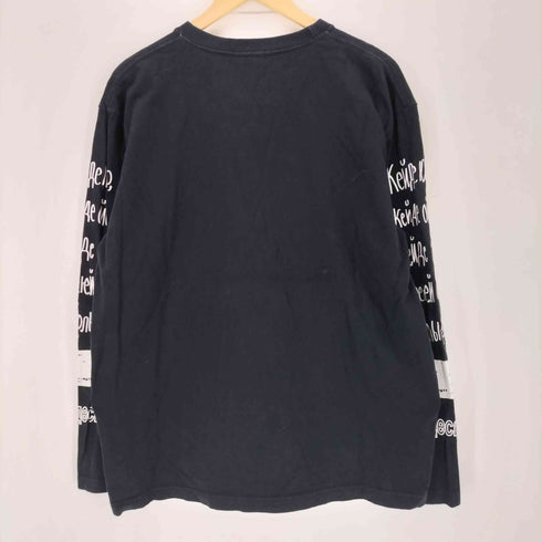 プリントクルーネックTシャツ メンズ JPN:L