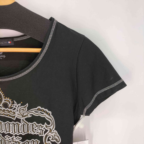 Anna Nicola グラフィックプリント カットソー Y2K レディース import:M