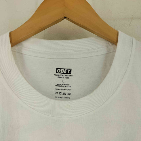 オベイ OBEY EYES ICON SHINJUKU Tシャツ 両面 メンズ JPN:L
