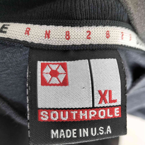 サウスポール SOUTHPOLE 90-00S USA製フロントプリント S/S Tシャツ メンズ import:XL