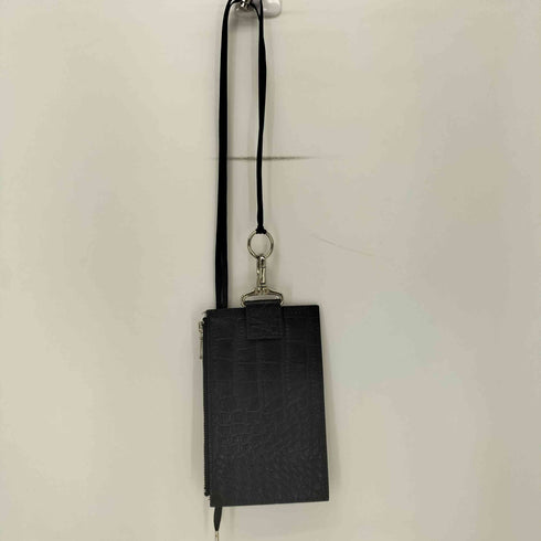 カイコー KAIKO LEATHER NECK BAG S CROCODILE メンズ