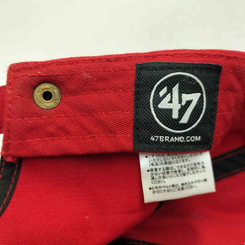 フォーティセブンブランド 47 BRAND チームロゴ刺繍 6パネル ベースボールキャップ メンズ