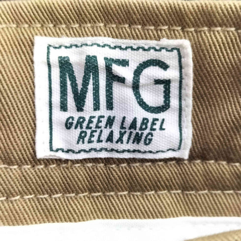 グリーンレーベルリラクシング GREEN LABEL RELAXING MFG チノ テーパード パンツ レディース 36