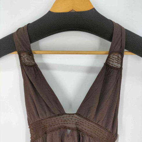 ザラ ZARA ビーズ ホルターネック トップス Y2K レディース