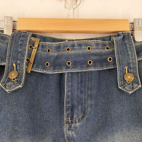 XOXO kisskiss ベルト付き デニム ミニスカート レディース