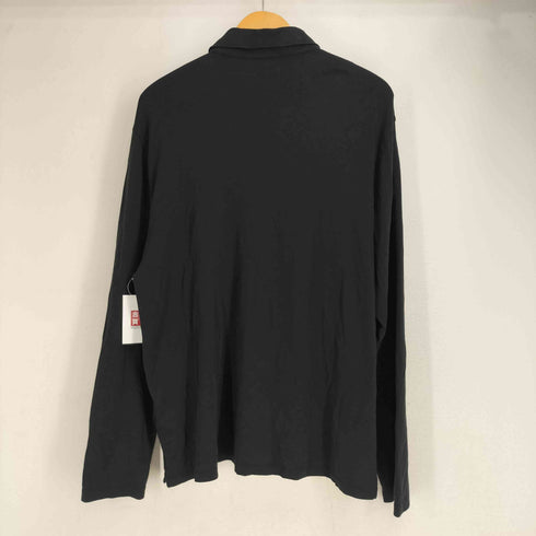 カルバンクライン CALVIN KLEIN ワンポイントロゴ刺繍 L/S ポロシャツ レディース JPN:L