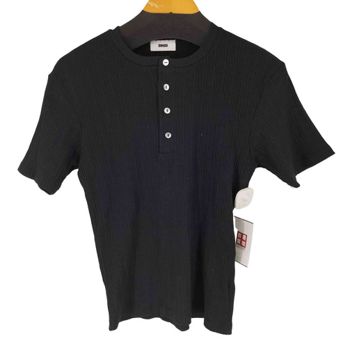 SINSS S/S ヘンリーネック Tシャツ メンズ JPN:XS