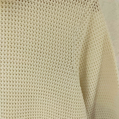 BEDFORD FAIR メッシュ ニット 半袖 ポロシャツ メンズ M