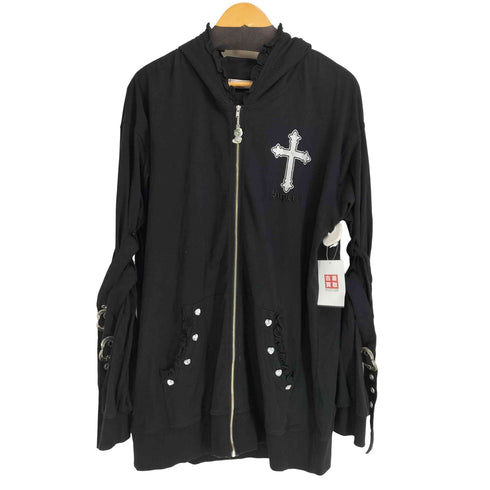 アンクルージュ Ank Rouge 袖ハートベルトパーカー レディース JPN:M