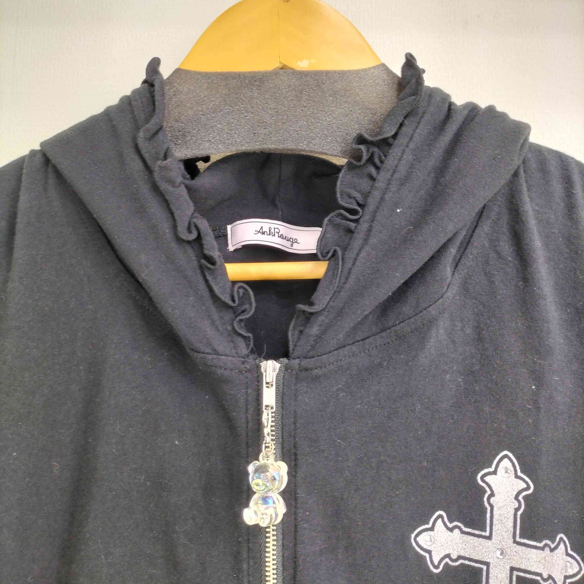 アンクルージュ Ank Rouge 袖ハートベルトパーカー レディース JPN：M 