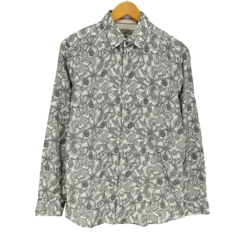 テッドベーカー TED BAKER 総柄 ボタンダウン L/S シャツ メンズ 2