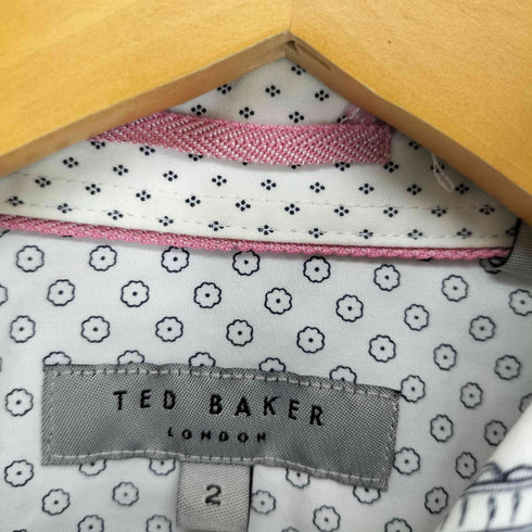 テッドベーカー TED BAKER 総柄 ボタンダウン L/S シャツ メンズ 2