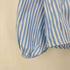 ザラ ZARA バルーンスリーブ リボン ストライプ ブラウス レディース import:XS