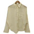 ザラ ZARA オーバーサイズ シアー L/S レギュラーカラー シャツ レディース import:XS