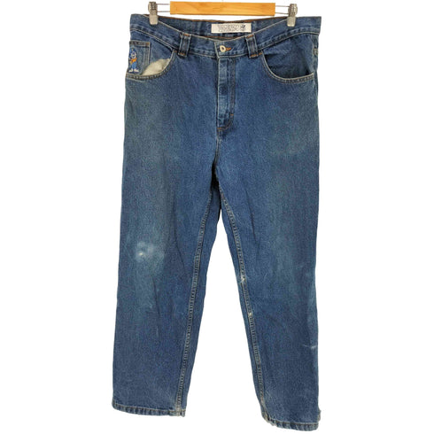ポーラー POLER 93DENIMU インディゴデニム メンズ 34×32