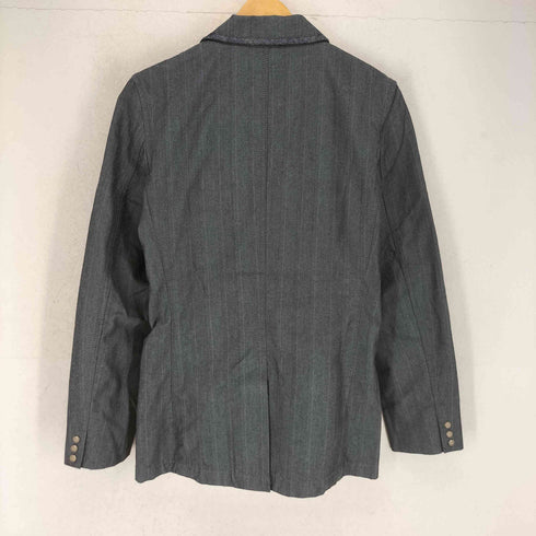 リーバイス Levis 00s デニムパイピング ストライプ3Bテーラードジャケット メンズ M