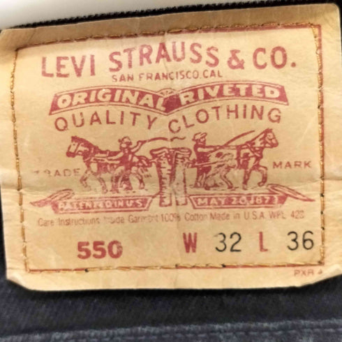 リーバイス Levis 550 BUGGY デニムパンツ メンズ 32×36