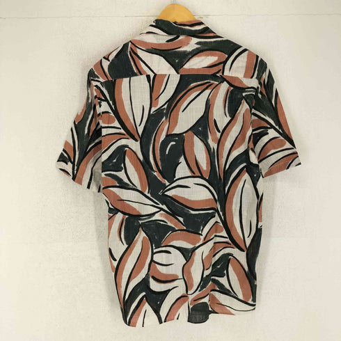 ザラ ZARA RELAXED FIT 総柄 アロハシャツ メンズ M