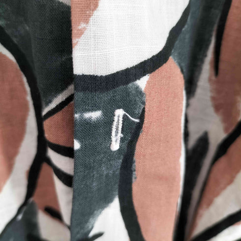 ザラ ZARA RELAXED FIT 総柄 アロハシャツ メンズ M